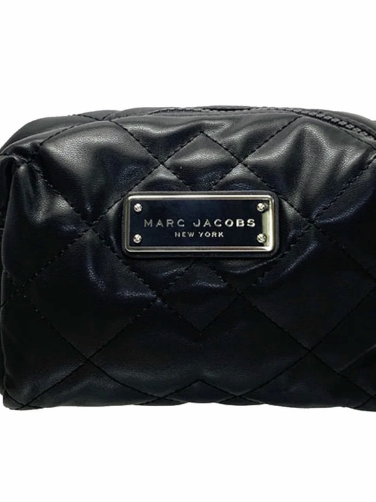 Marc Jacobs Handbags - Marc Jacobs Moto Quilted Cosmetic Pouch in Black
